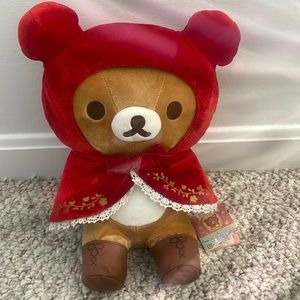 * RARE * Rilakkuma red hood plush